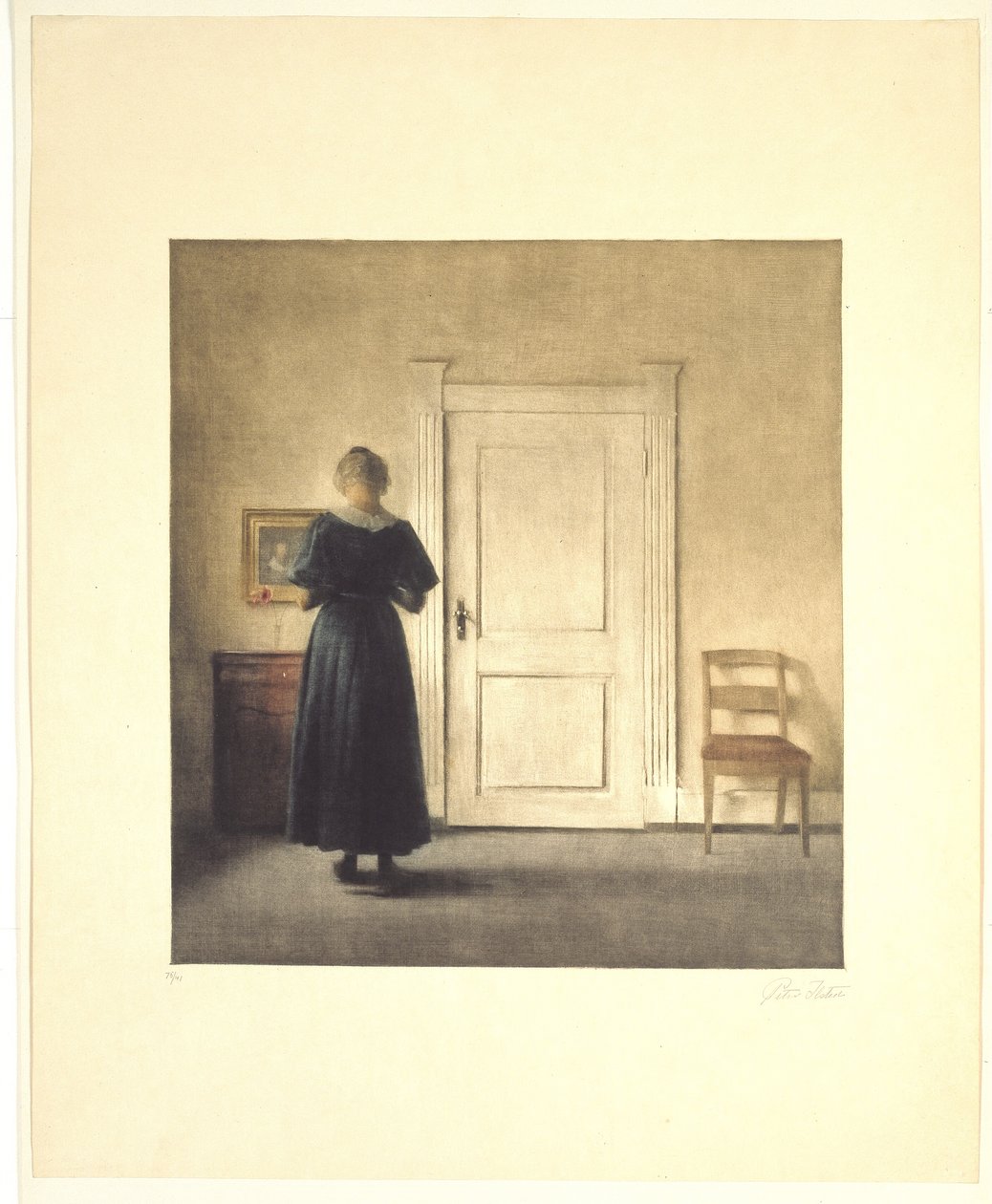 Interiér od Peter Vilhelm Ilsted