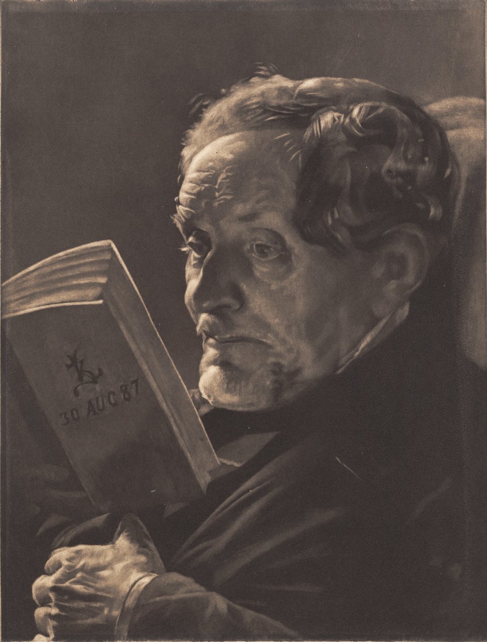 Vedoucí lékař C. V. Zahrtmann od Peter Vilhelm Ilsted
