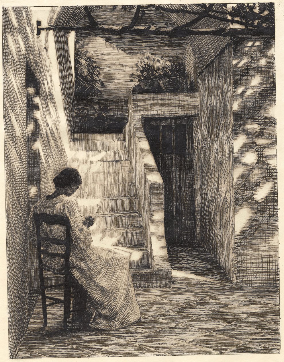 Pod listy vinné révy od Peter Vilhelm Ilsted