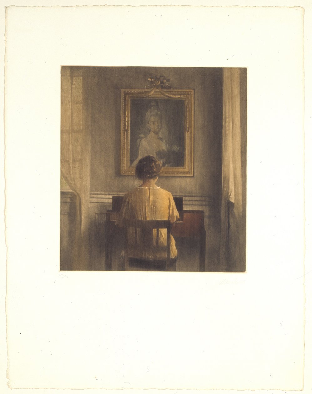 U spinetu od Peter Vilhelm Ilsted