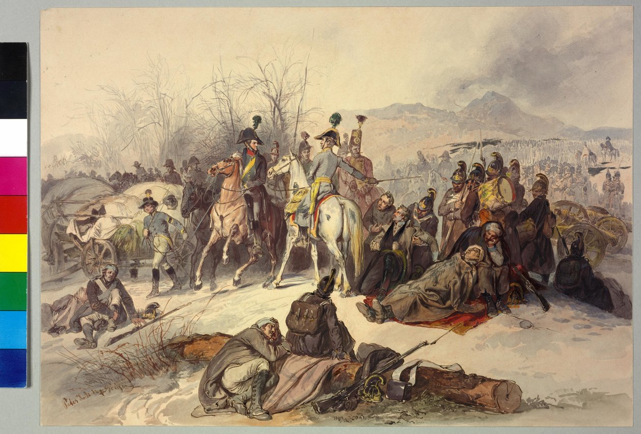 Bitva u Stockachu 1799 od Peter Johann Nepomuk Geiger
