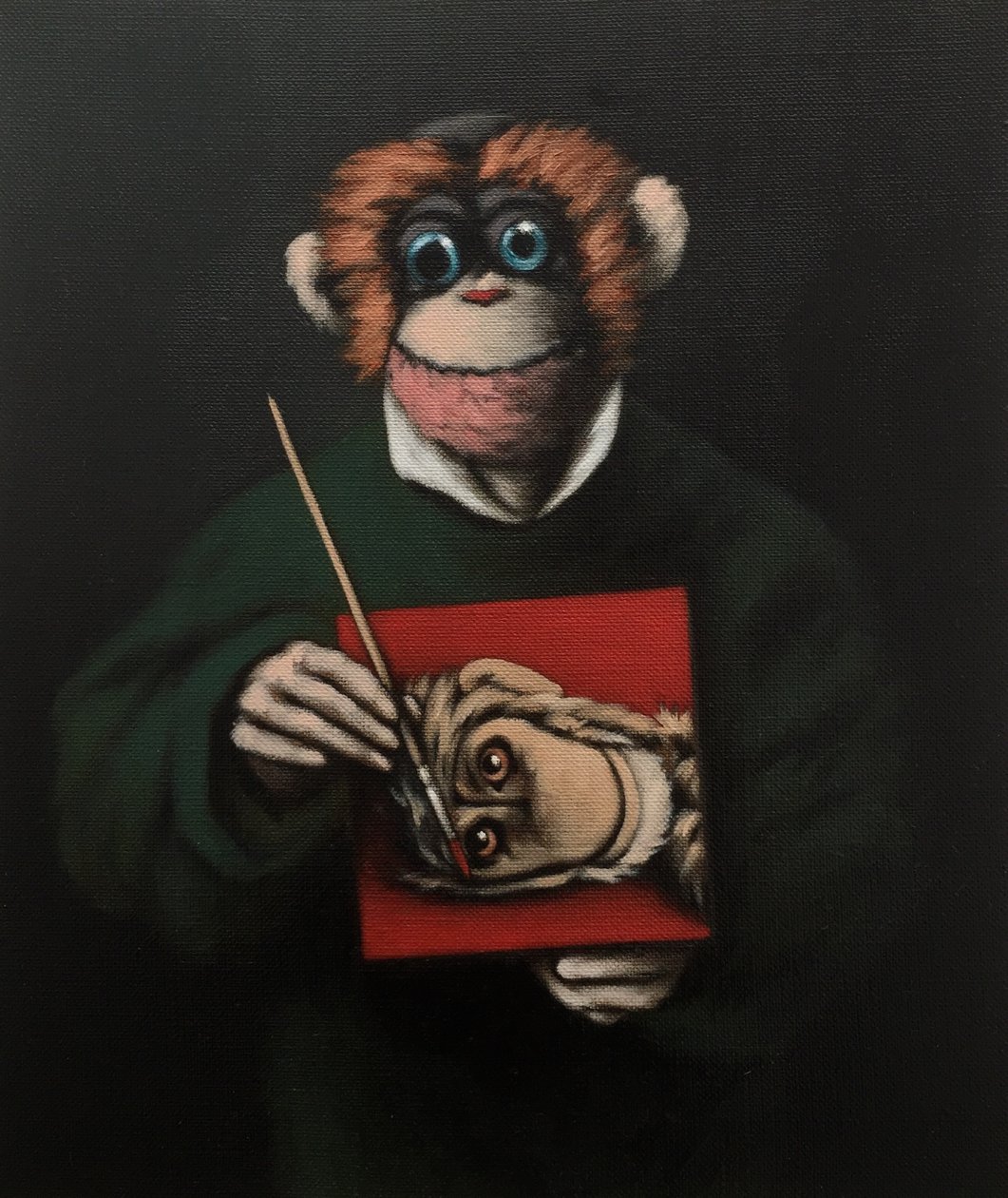 Monkey Painter, 2005 od Peter Jones