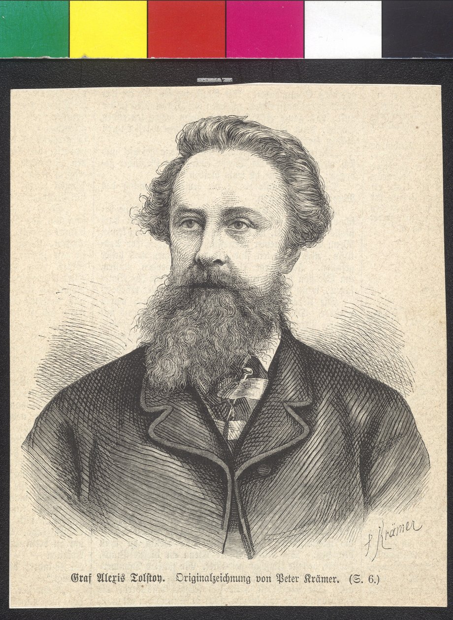 Alexej Konstantinovič hrabě Tolstoj od Peter Kraemer