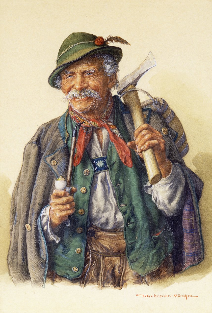 Dřevorubci, horolezci a lovci, od Peter Kraemer
