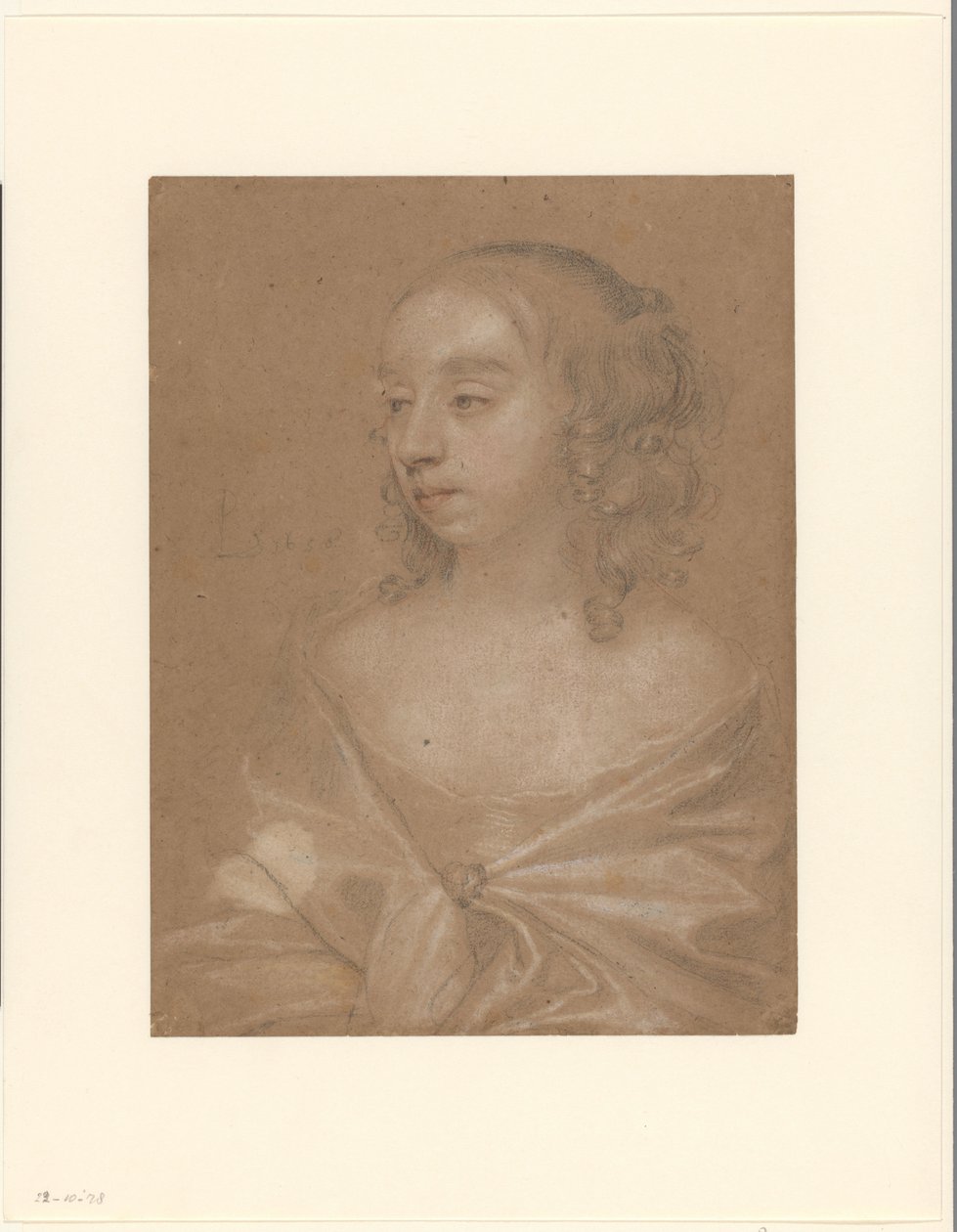 Portrét neznámé ženy od Peter Lely (Sir)