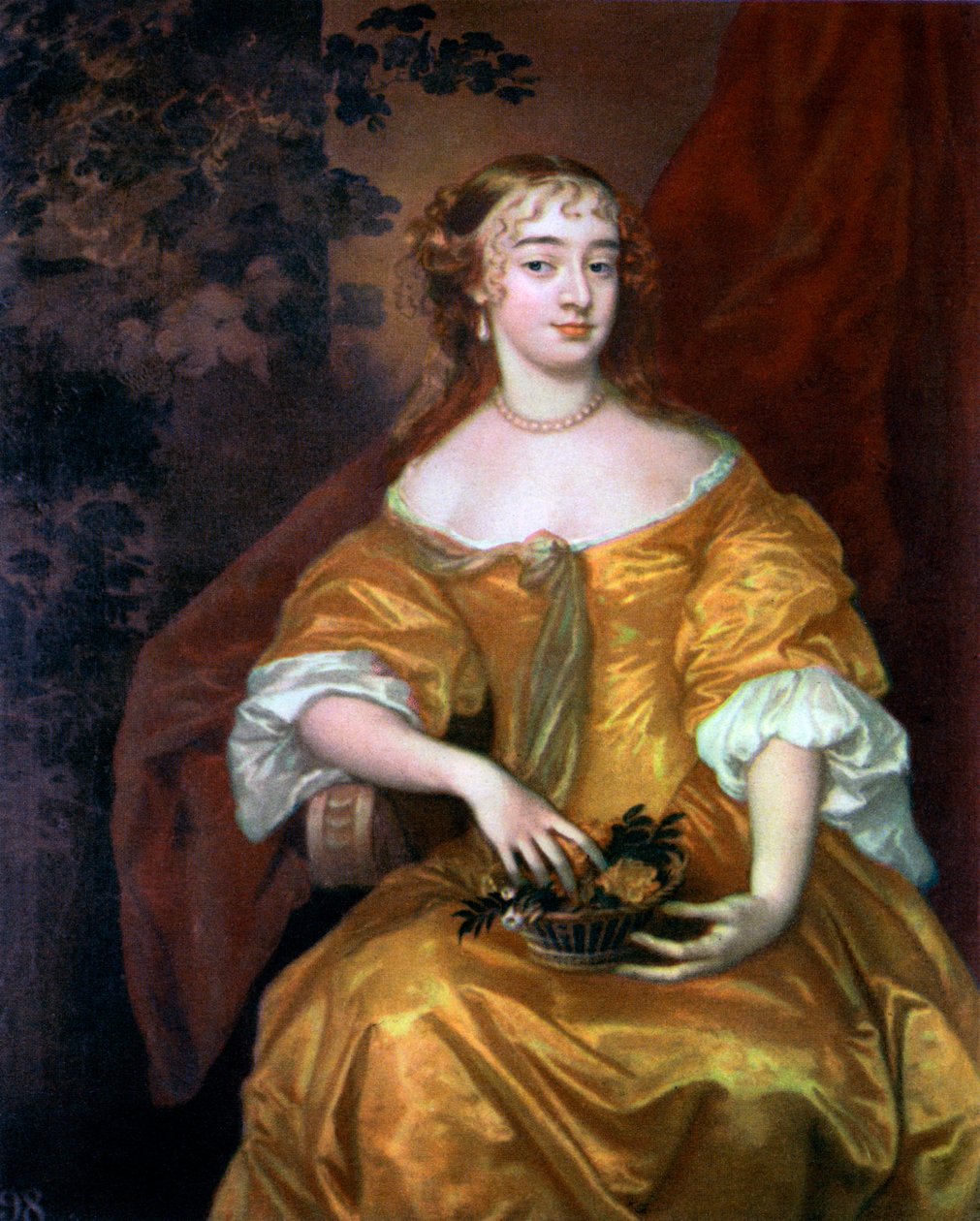Margaret Brooke, Lady Denham, 60. léta 17. století. od Peter Lely