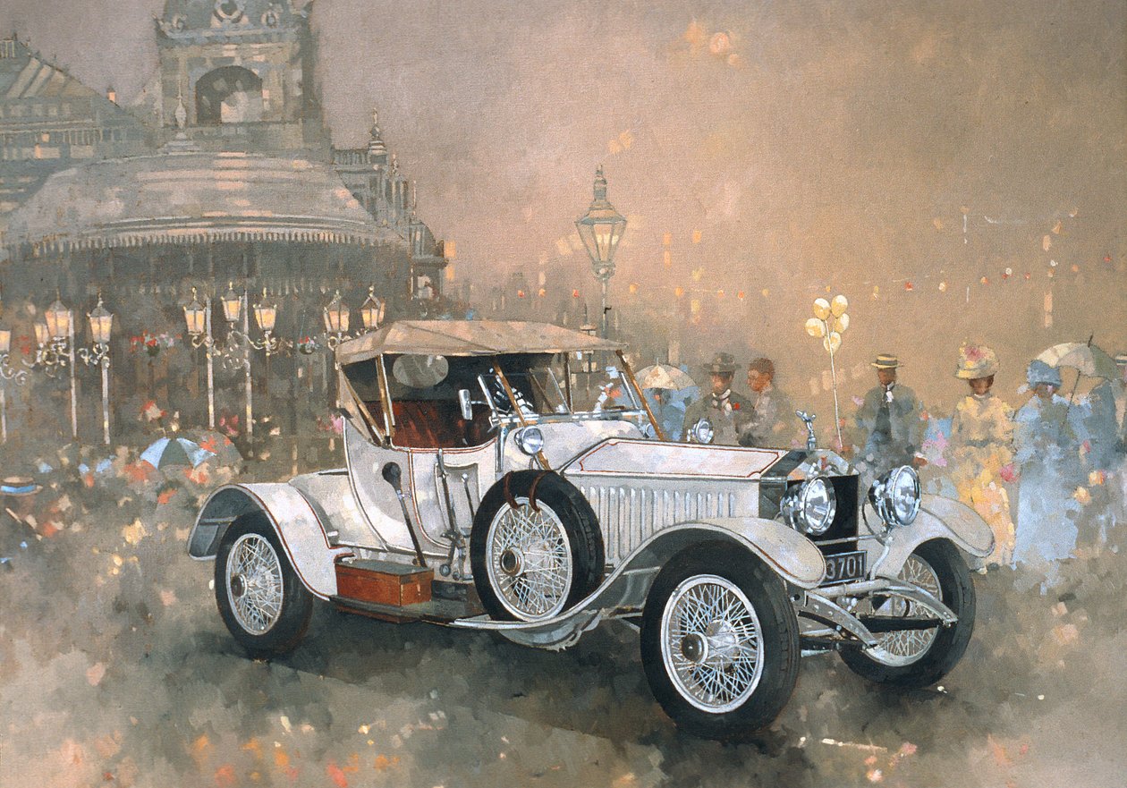 Duch ve Scarborough (olej na plátně) od Peter Miller