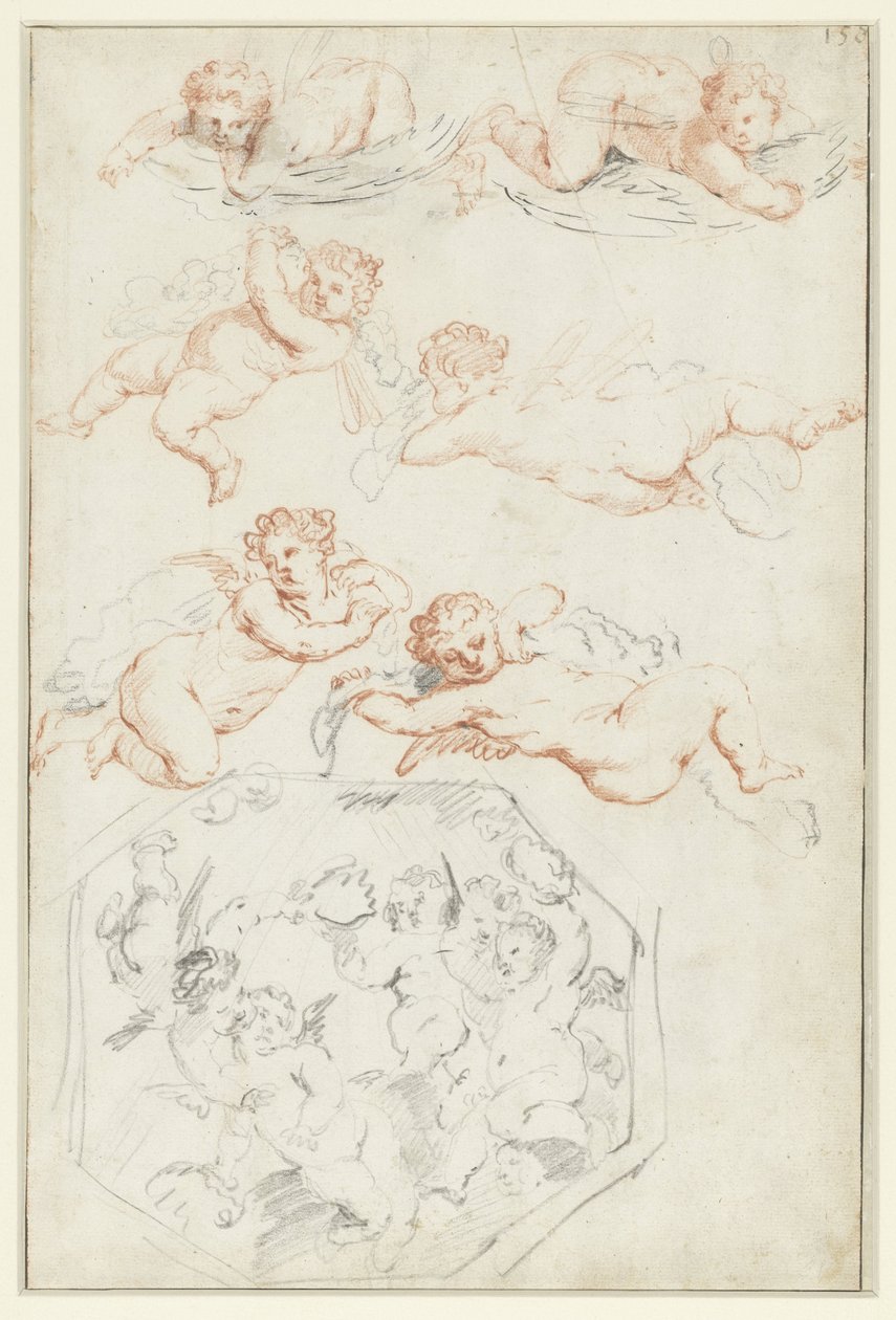 Studie putti od Peter Paul Rubens (possibly)