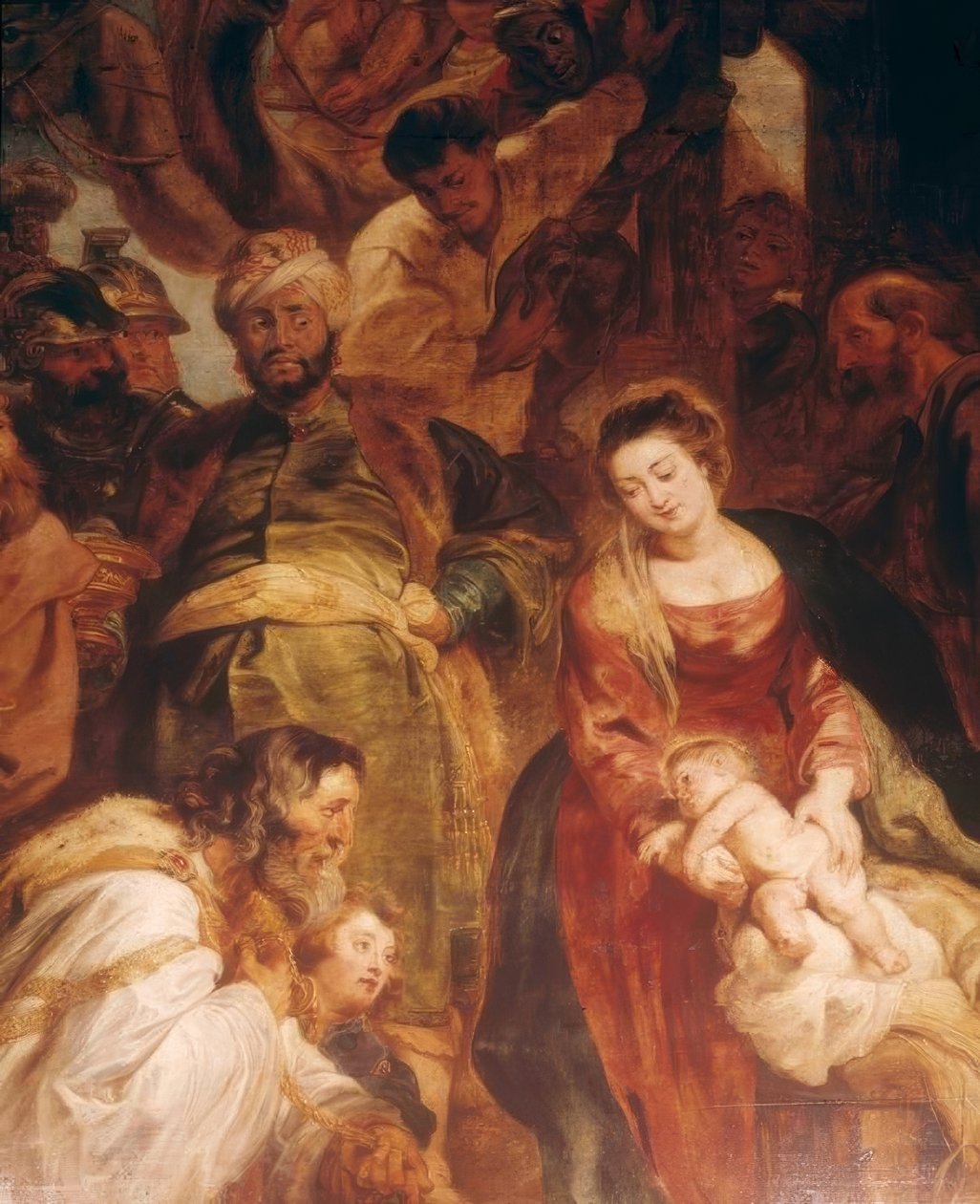 Klanění tří králů od Peter Paul Rubens
