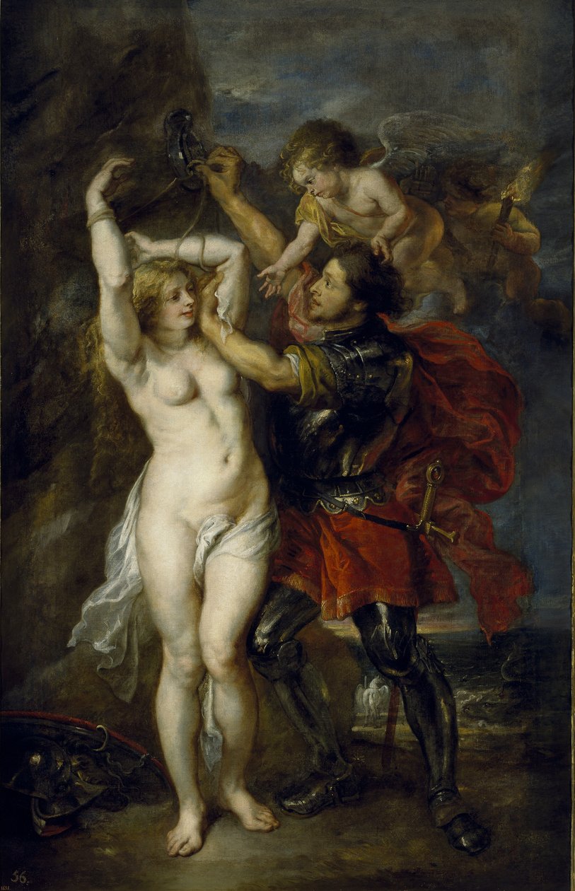 Andromeda osvobozená Perseem, 1641-1642 od Peter Paul Rubens