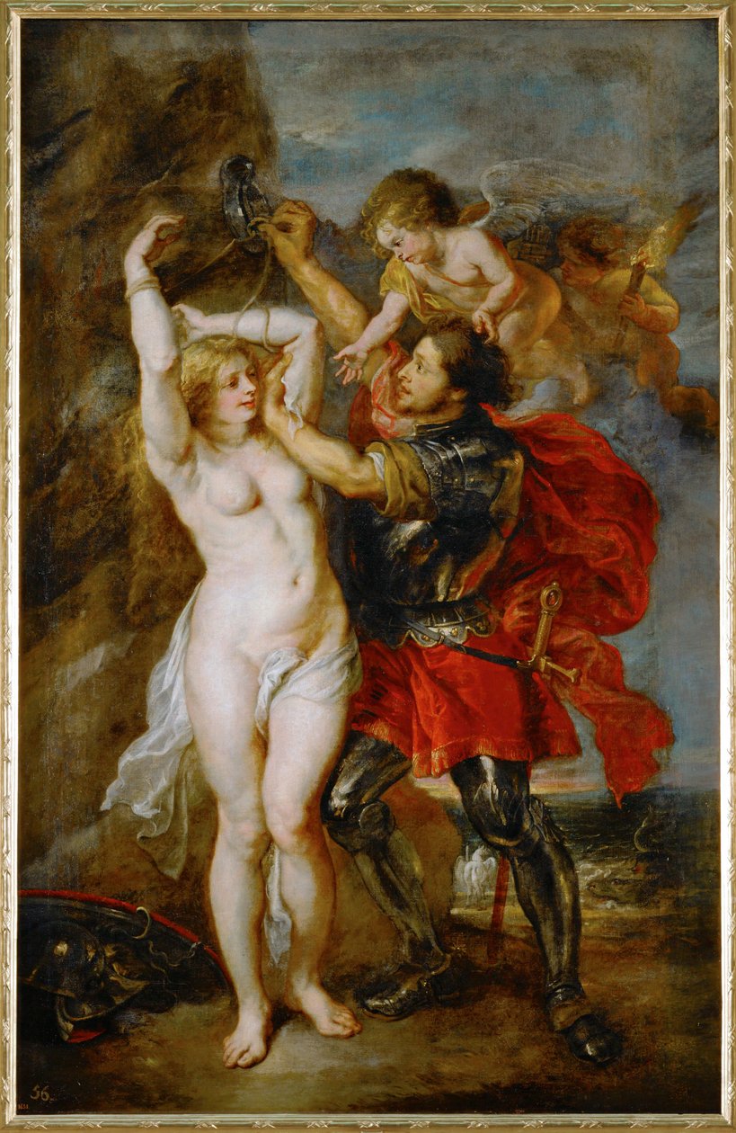 Andromeda osvobozená Perseem od Peter Paul Rubens