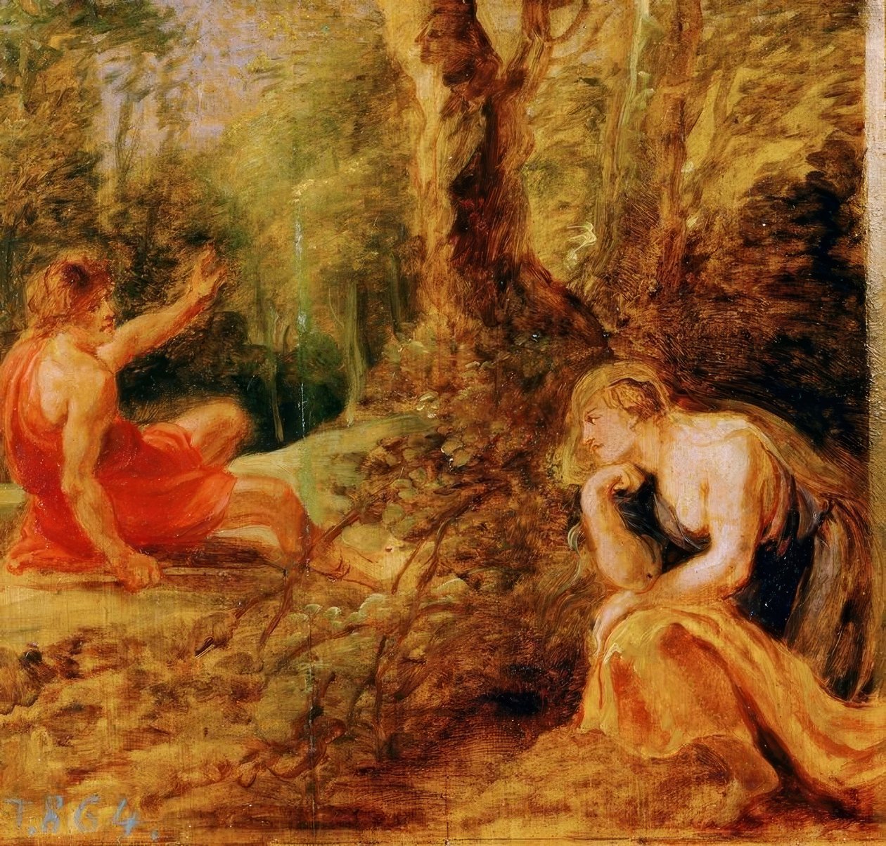 Cephalus a Procris od Peter Paul Rubens