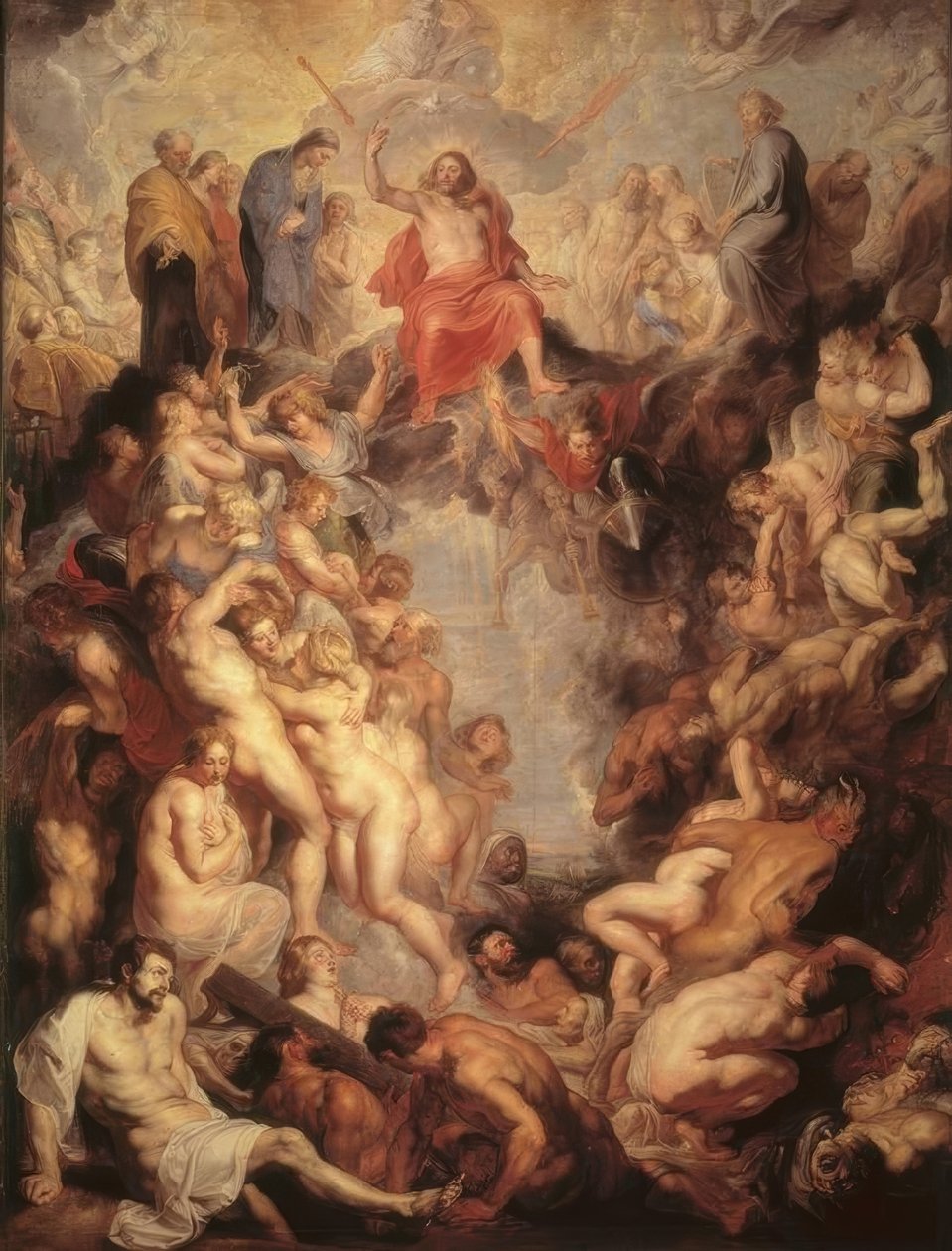 Velký poslední soud od Peter Paul Rubens