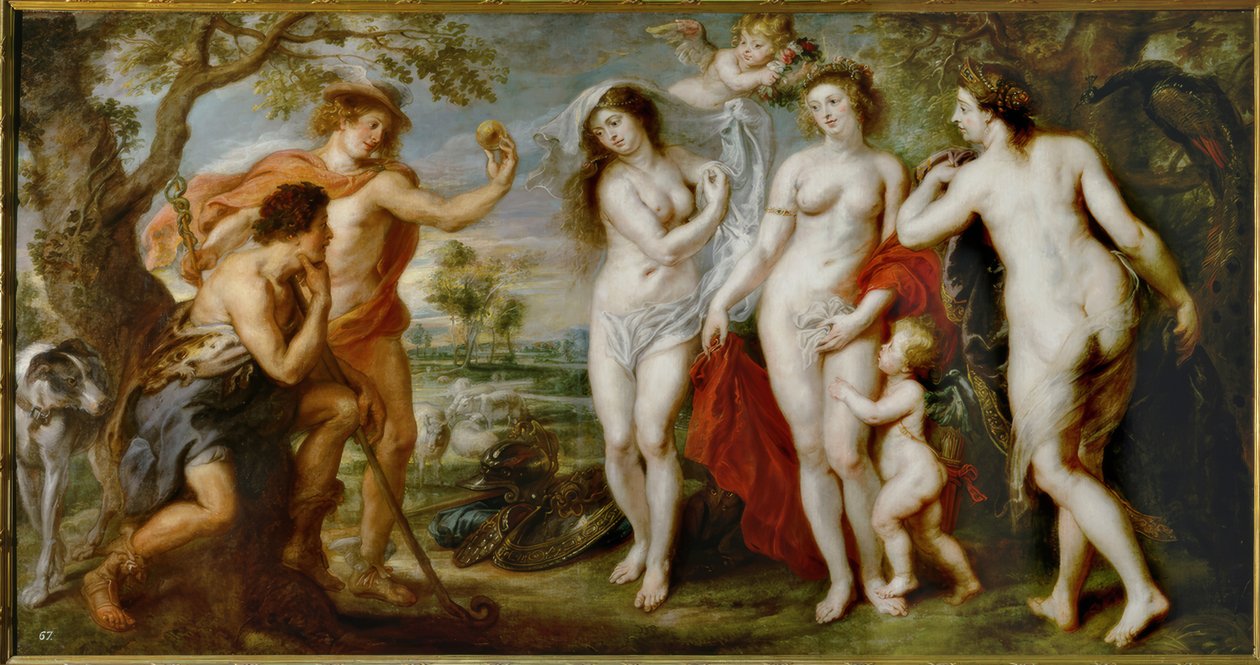 Rozsudek z Paříže od Peter Paul Rubens