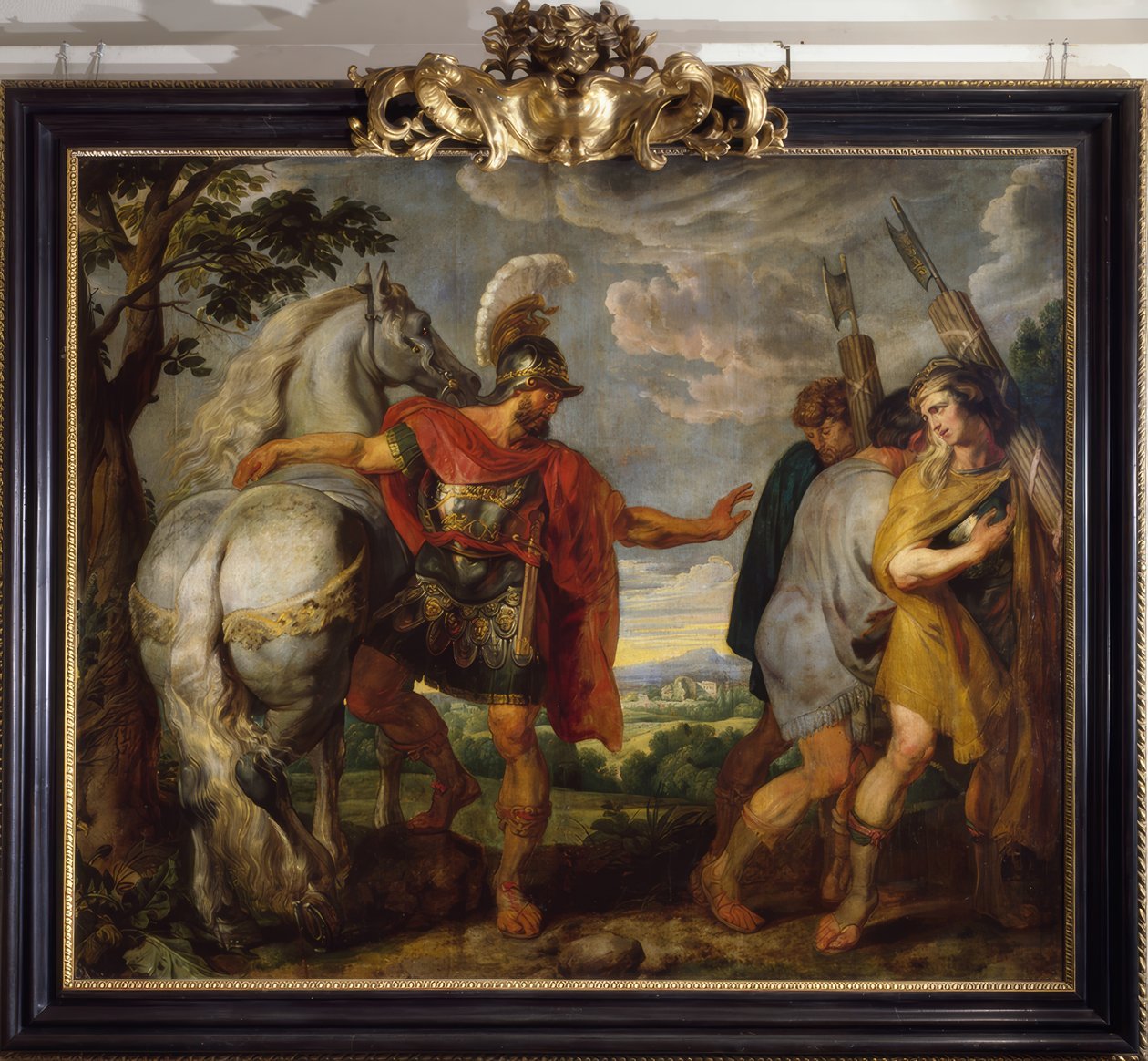 Decius M., Sbohem / obraz Rubense od Peter Paul Rubens