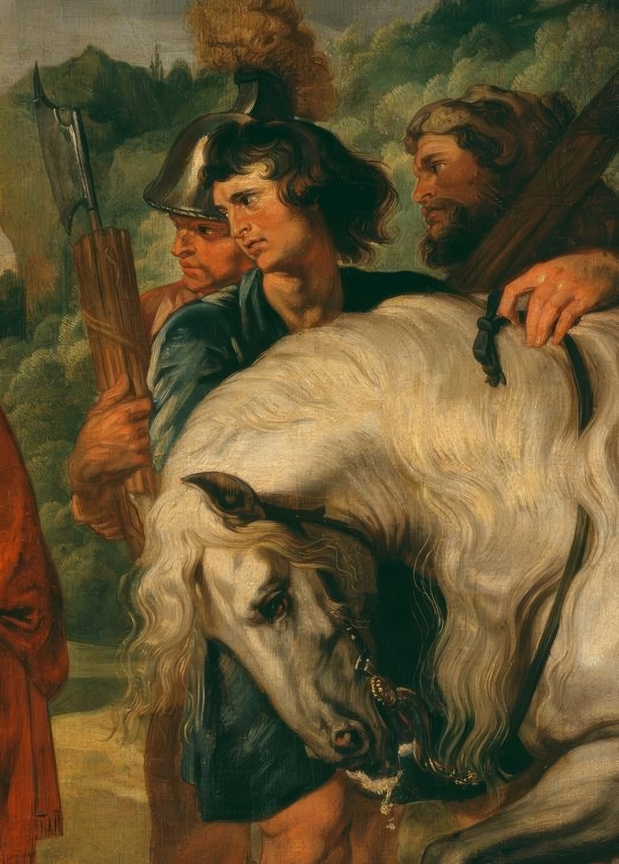 Decius Mus se podřizuje svému osudu. od Peter Paul Rubens