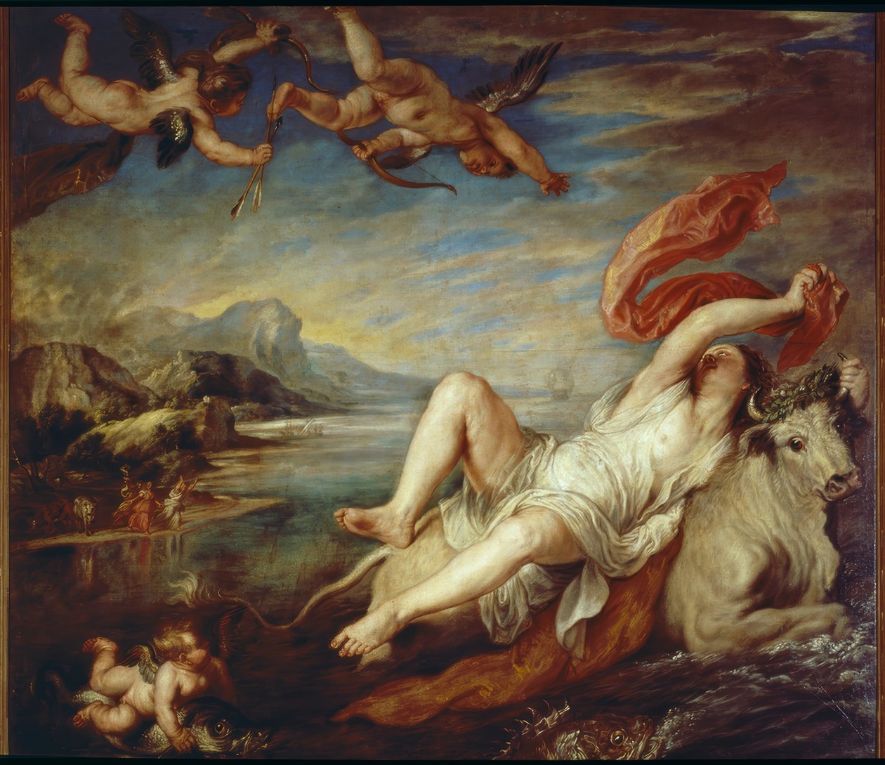 Loupež Evropy od Peter Paul Rubens
