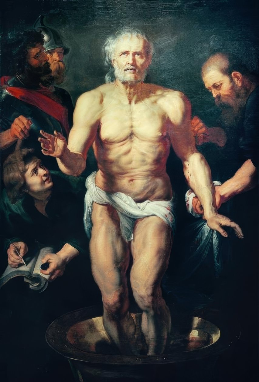 Umírající Seneca od Peter Paul Rubens