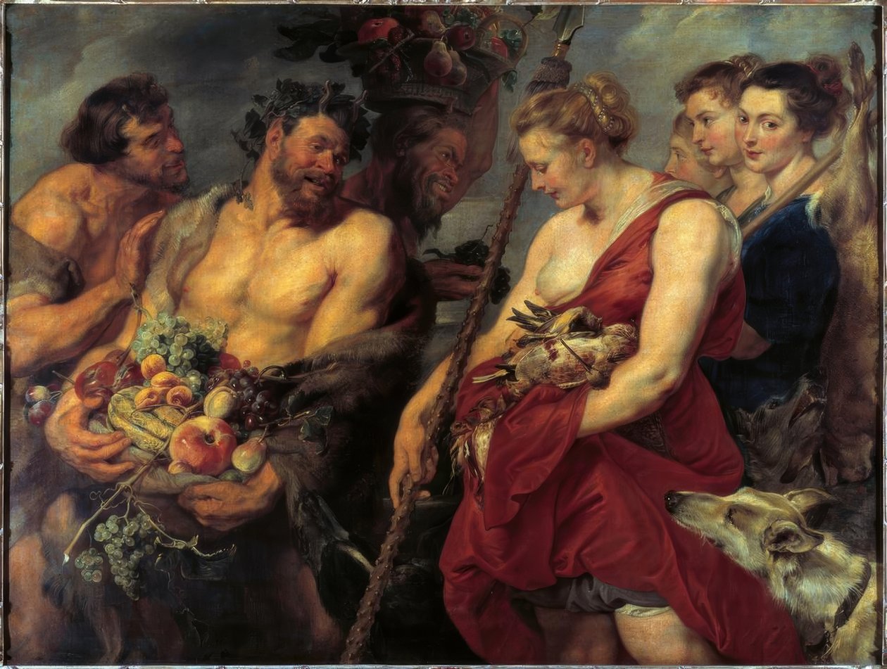 Dianin návrat z lovu od Peter Paul Rubens