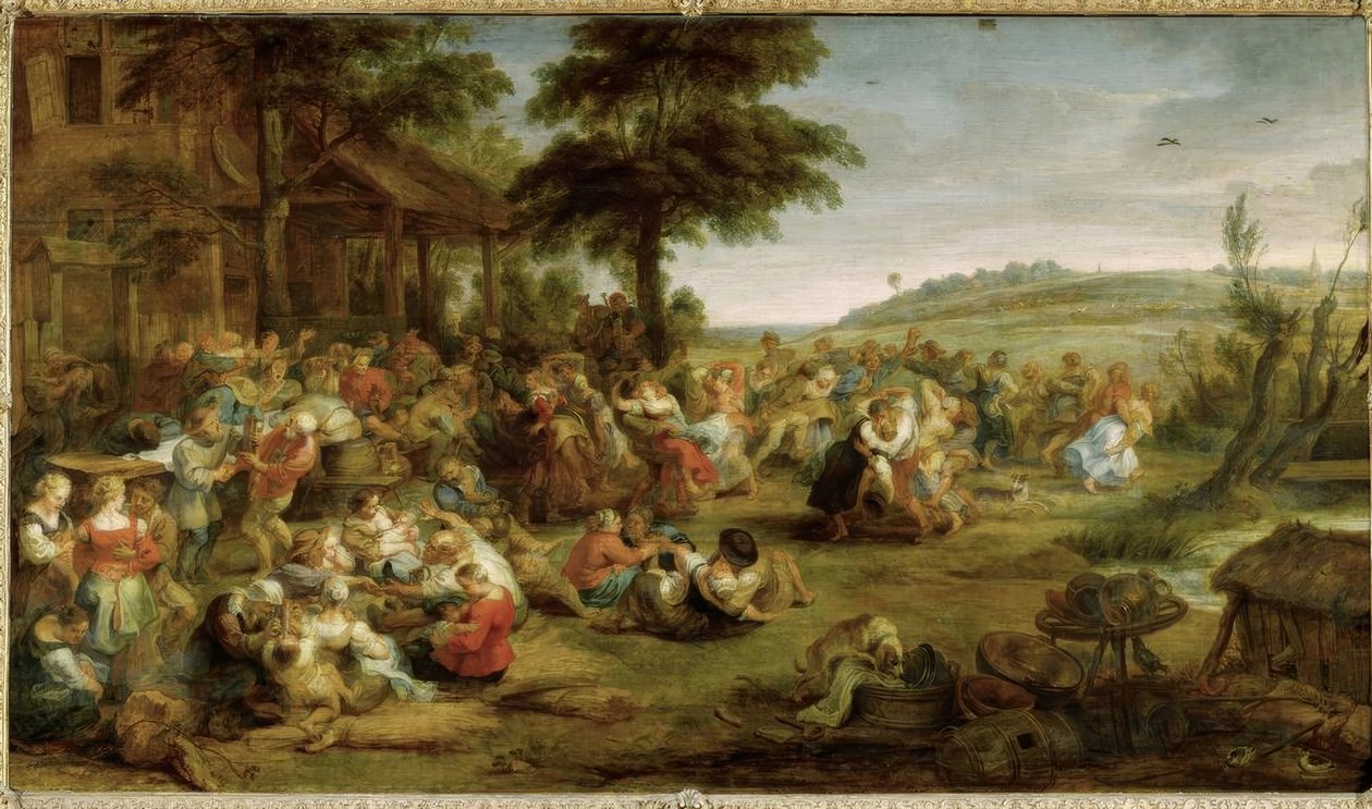 Vlámský veletrh od Peter Paul Rubens