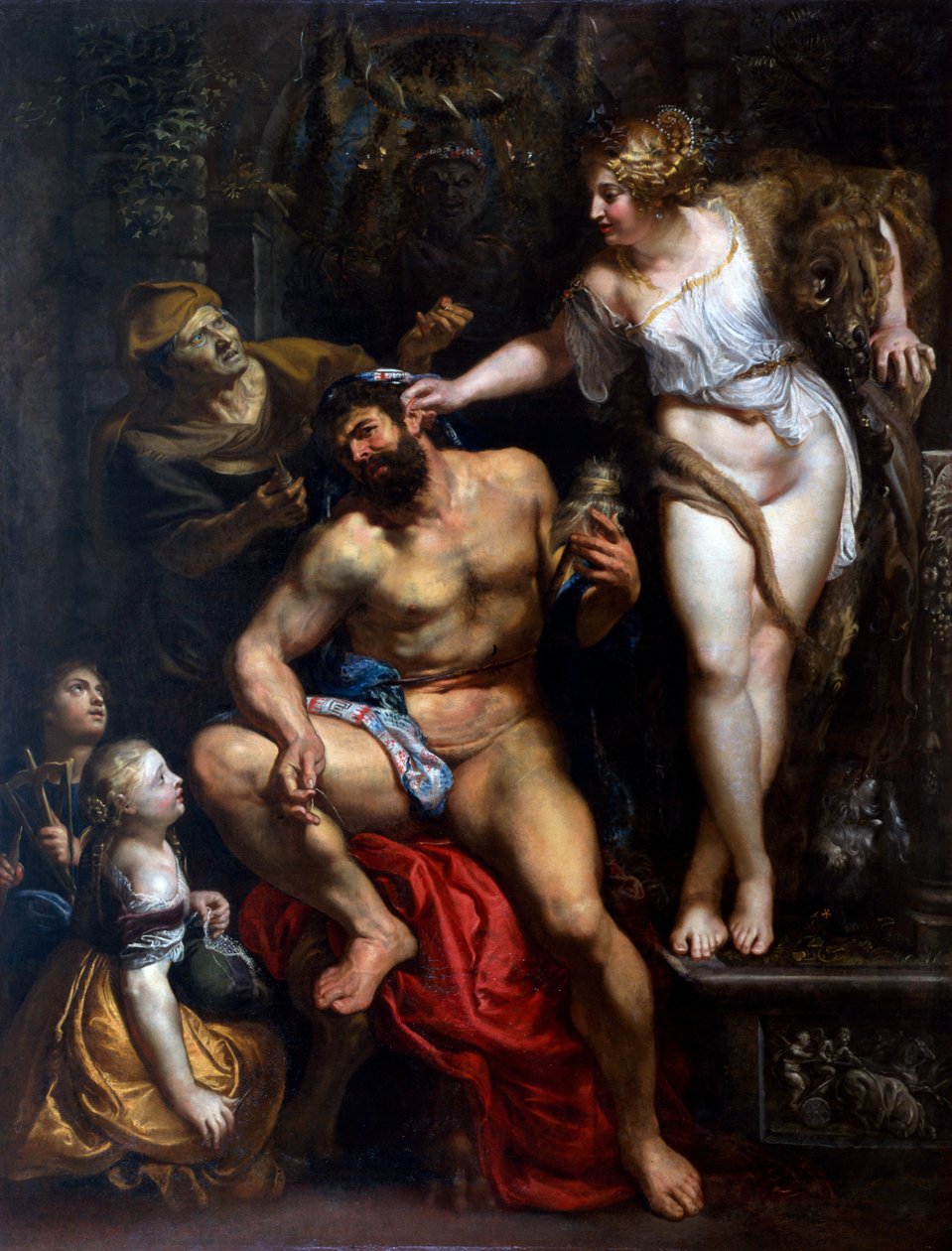 Hercules a Omphale, 1606 od Peter Paul Rubens