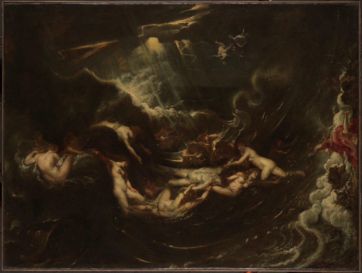 Hrdina a Leander od Peter Paul Rubens