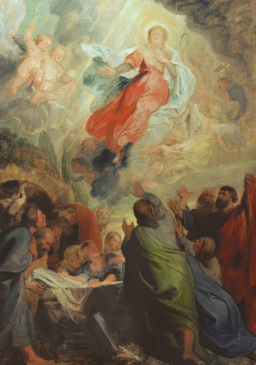 Nanebevzetí Marie od Peter Paul Rubens