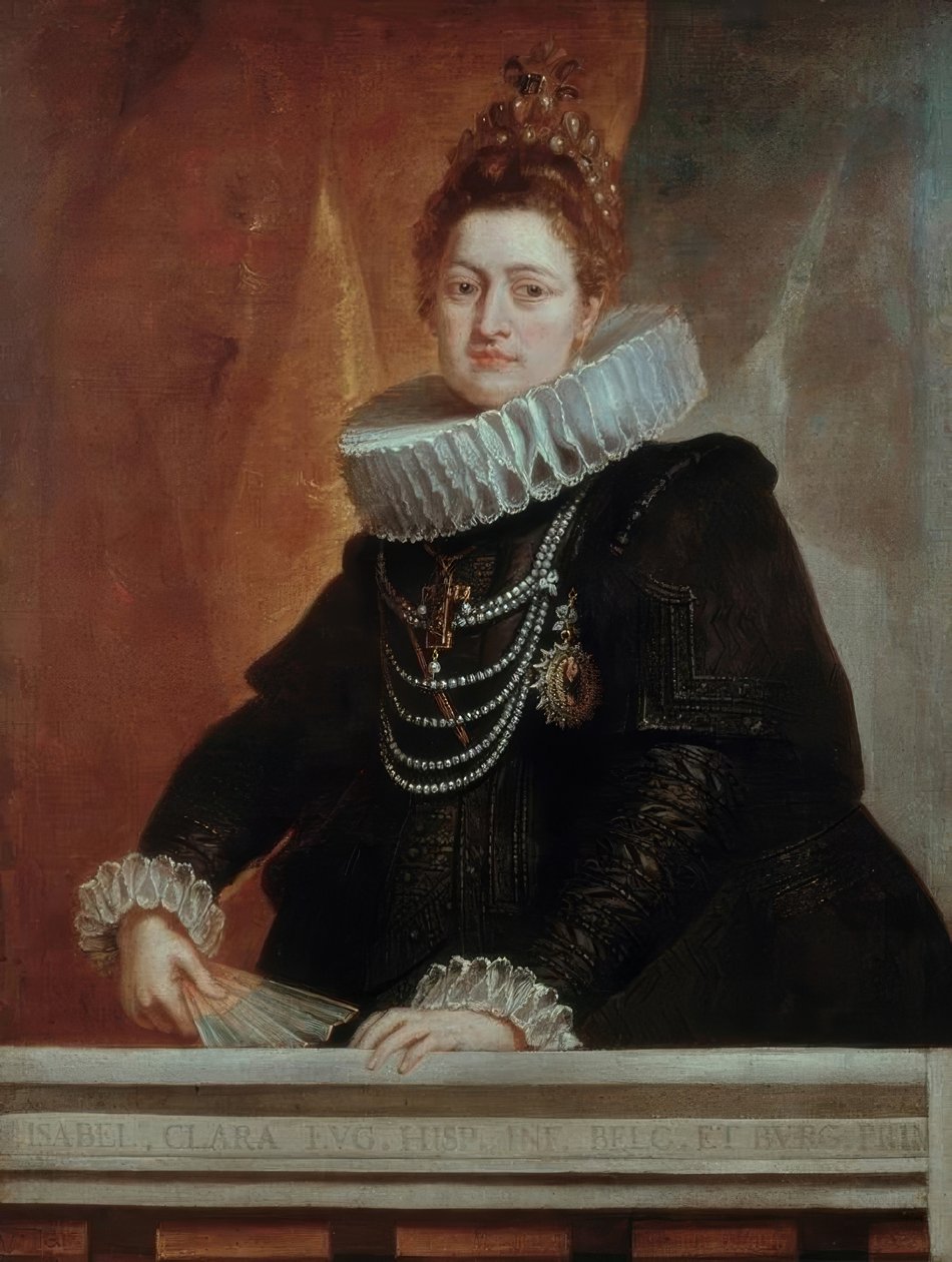 Infantin Isabella Clara Eugenia od Peter Paul Rubens