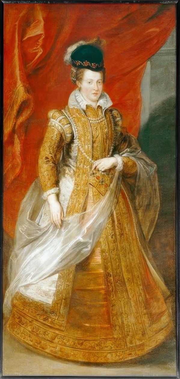 Johanka Rakouská od Peter Paul Rubens