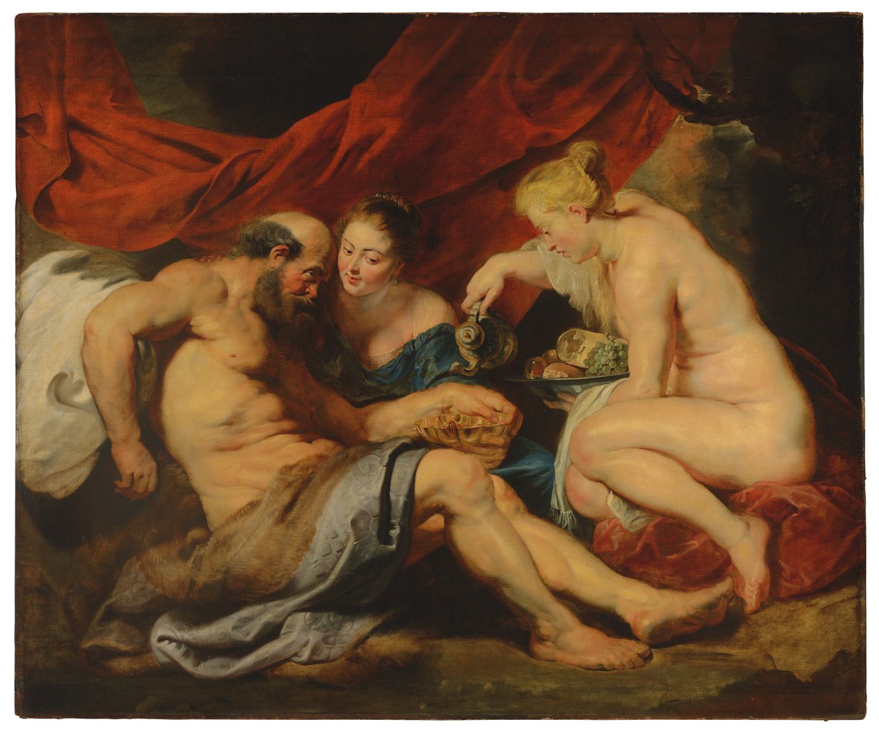 Lot a jeho dcery od Peter Paul Rubens