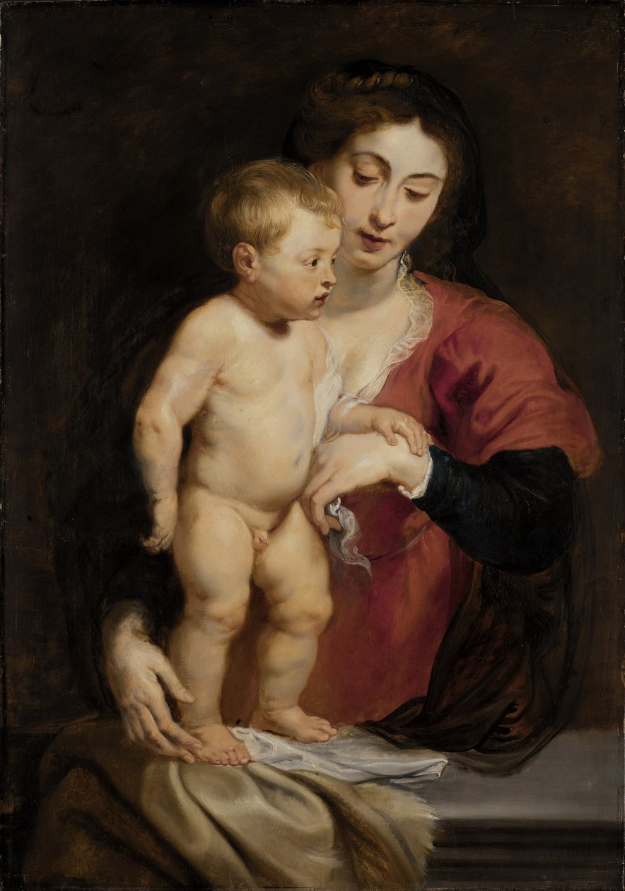 Madona s dítětem od Peter Paul Rubens