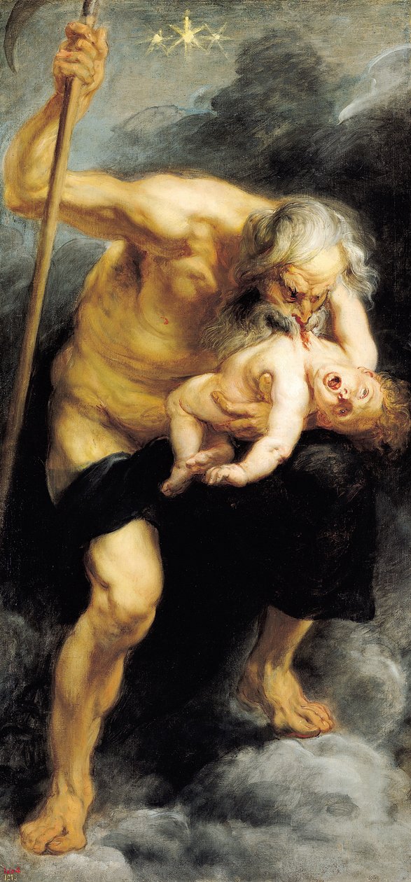 Saturn požírající svého syna od Peter Paul Rubens