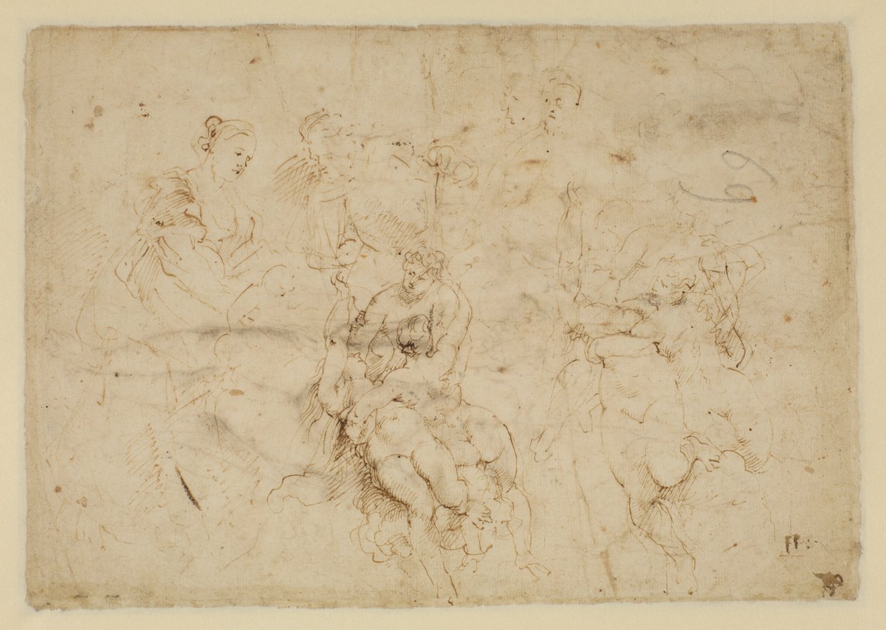 Spící nymfy od Peter Paul Rubens
