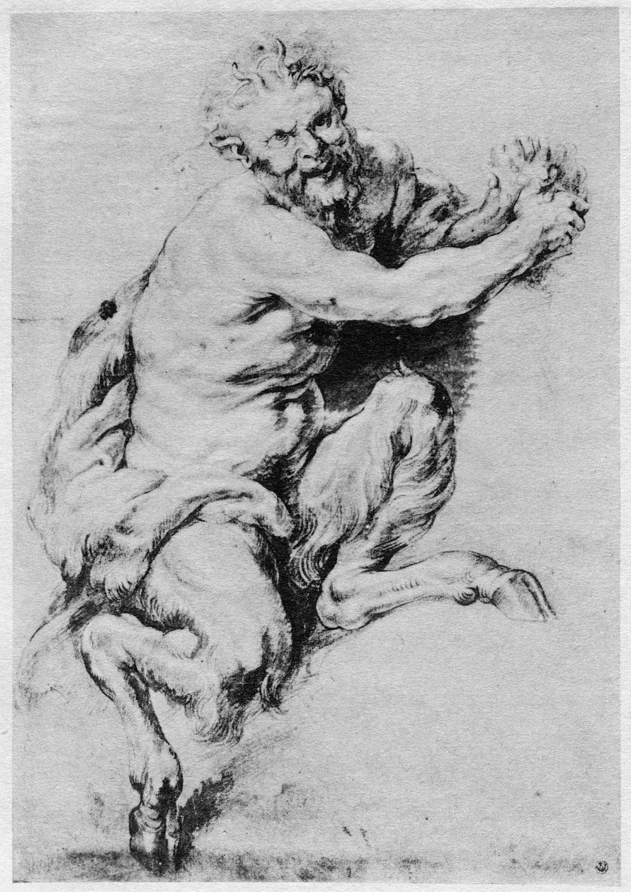 Studie satyra, 1913. od Peter Paul Rubens