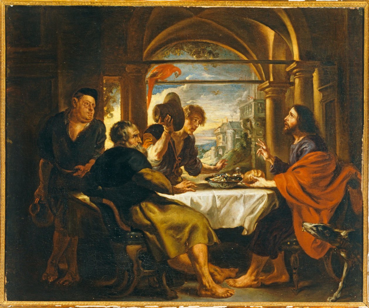 Večeře v Emauzích (obraz) od Peter Paul Rubens