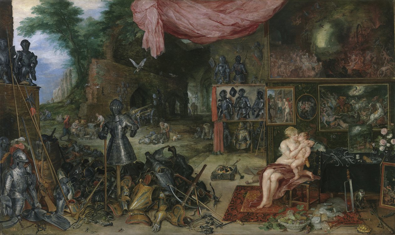 Alegorie doteku od Peter Paul Rubens