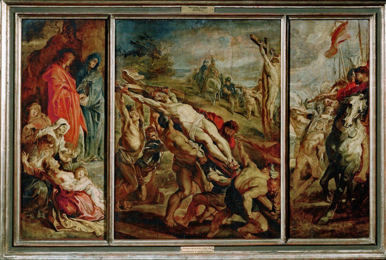 Vyvýšení kříže od Peter Paul Rubens