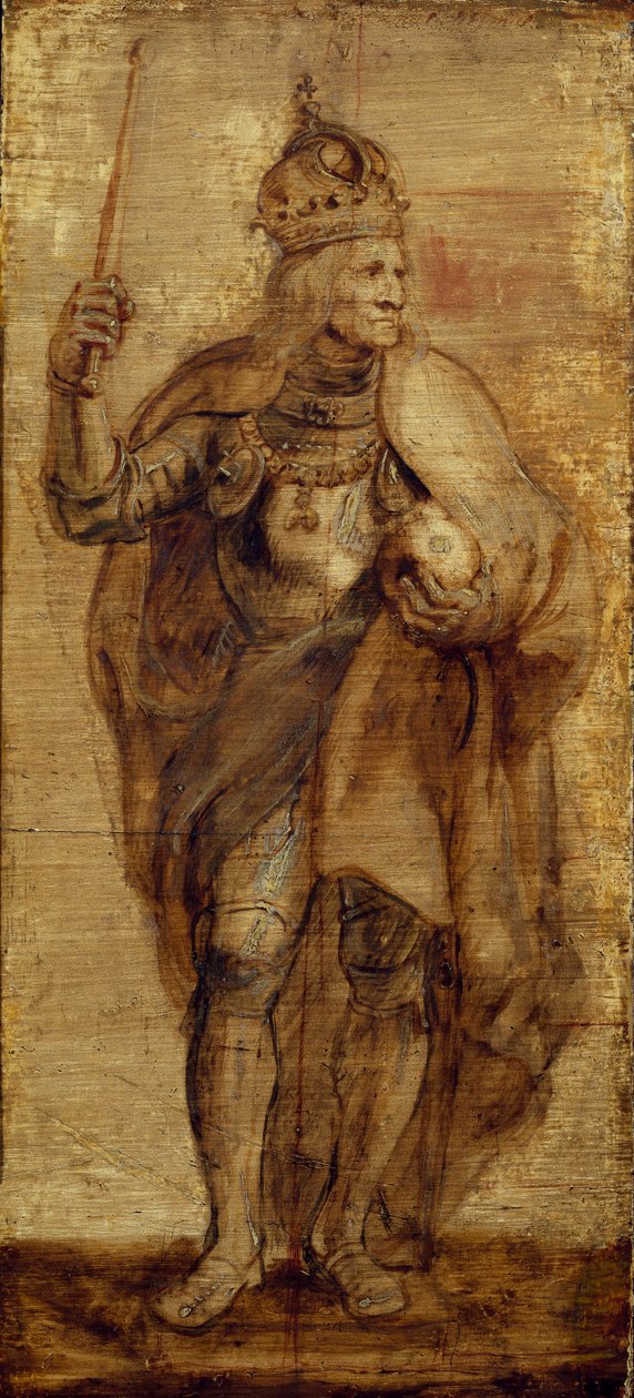 Císař Maxmilián I., c1643 od Peter Paul Rubens