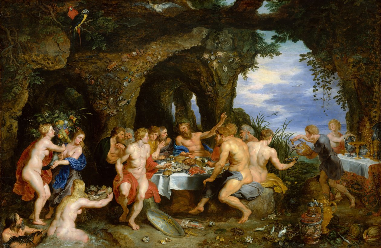 Svátek Acheloüs, ca. 1615 od Peter Paul Rubens