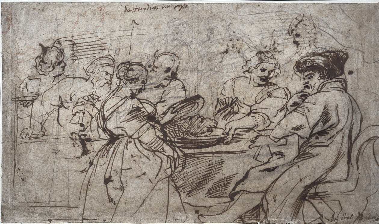 Herodův svátek (recto) od Peter Paul Rubens