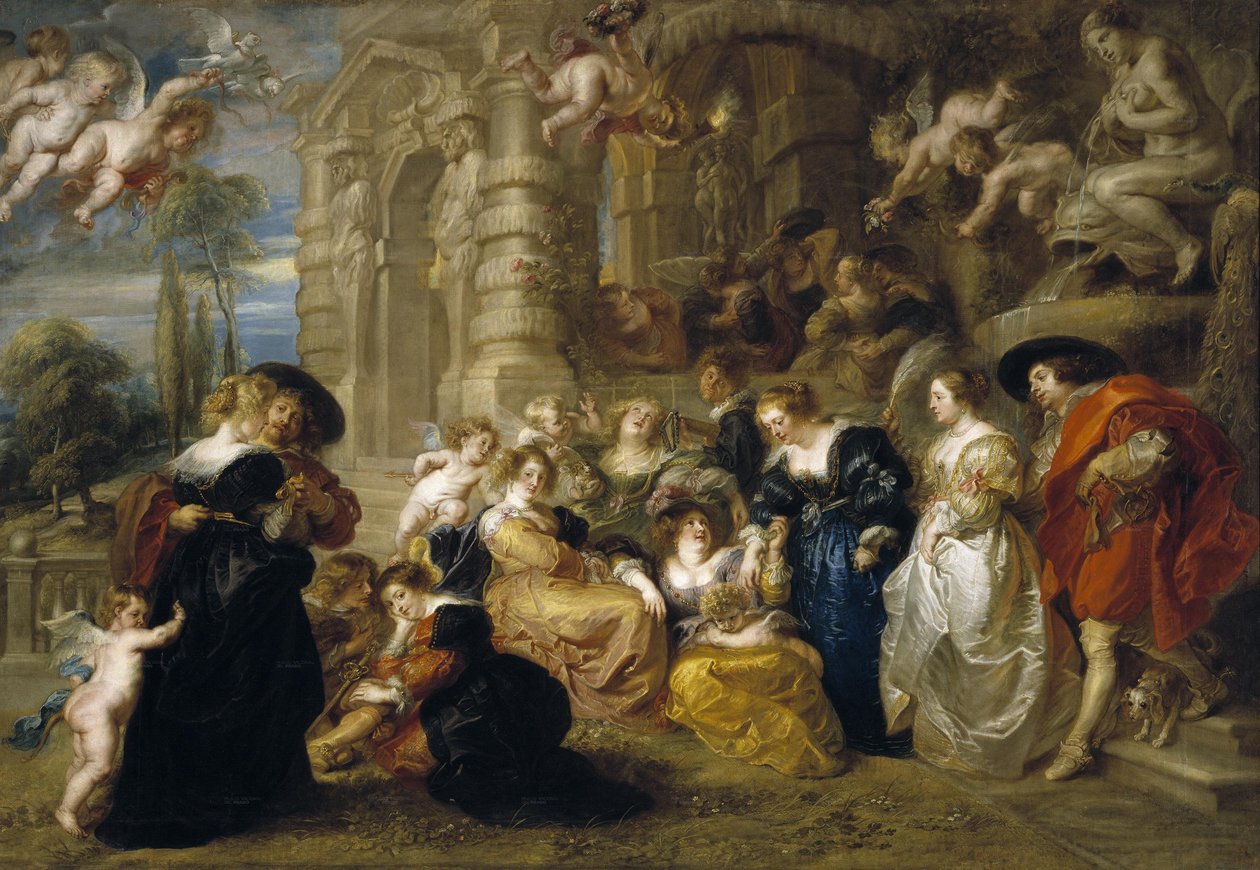 Zahrada lásky od Peter Paul Rubens