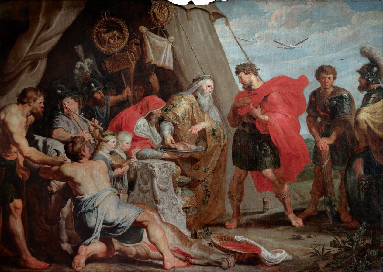 Výklad oběti od Peter Paul Rubens