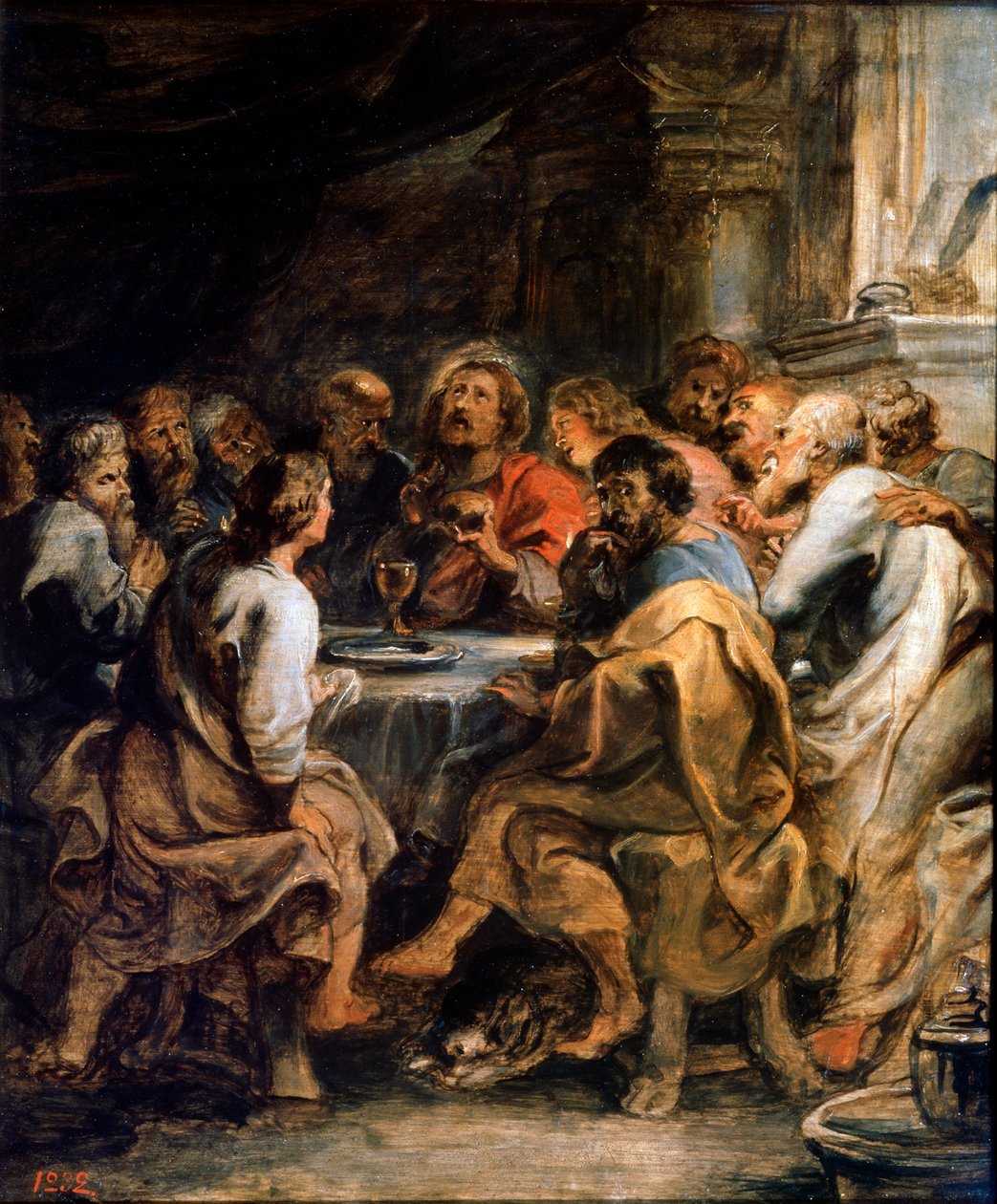 Poslední večeře, c1630-1631. od Peter Paul Rubens