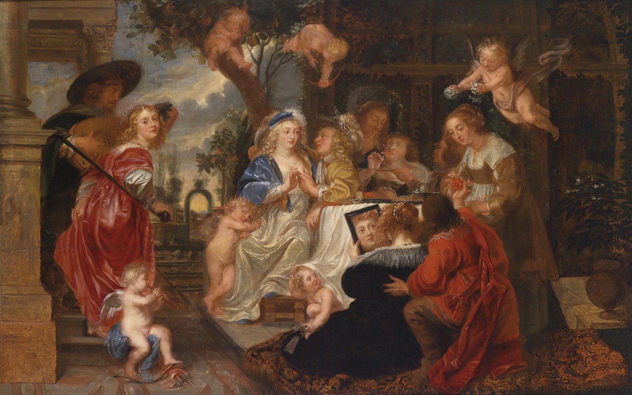 Zahrada lásky od Peter Paul, Rubens