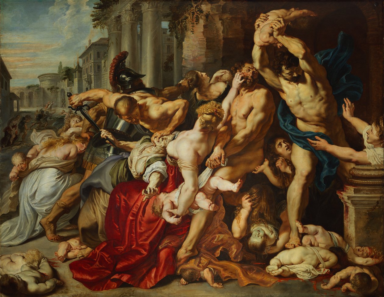 Masakr nevinných od Peter Paul Rubens