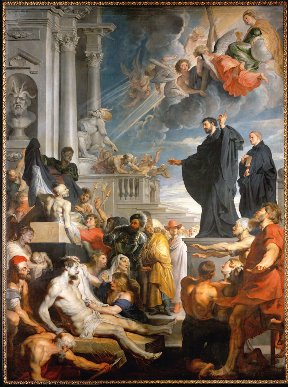 Zázraky svatého Františka Xaverského od Peter Paul Rubens