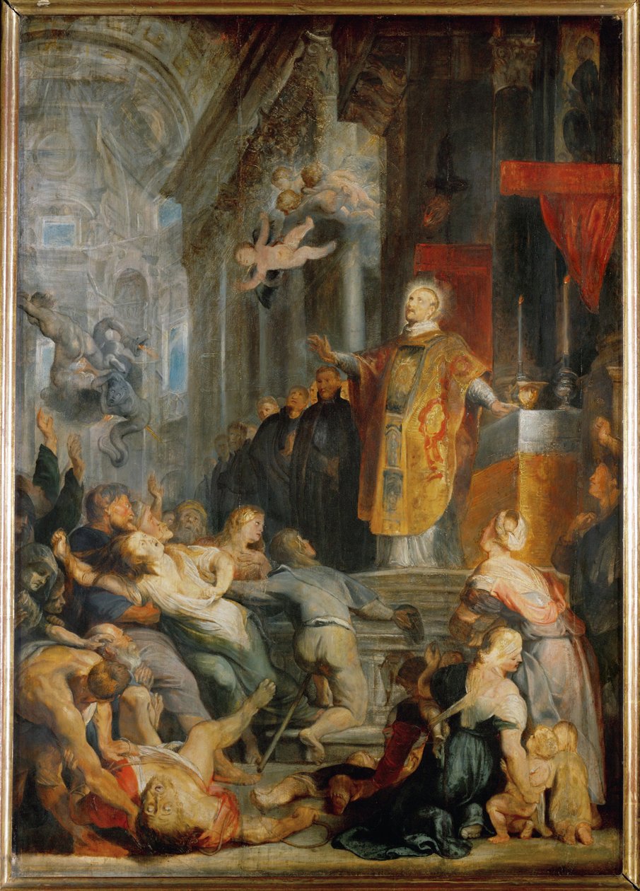 Zázraky svatého Ignáce Loyoly od Peter Paul Rubens