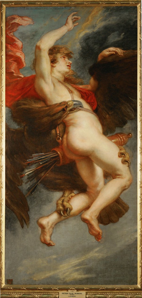 Znásilnění Ganyméda od Peter Paul Rubens