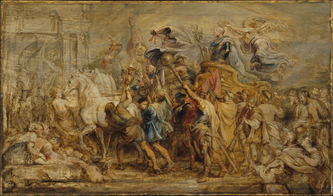 Triumf Jindřicha IV., kolem roku 1630 od Peter Paul Rubens