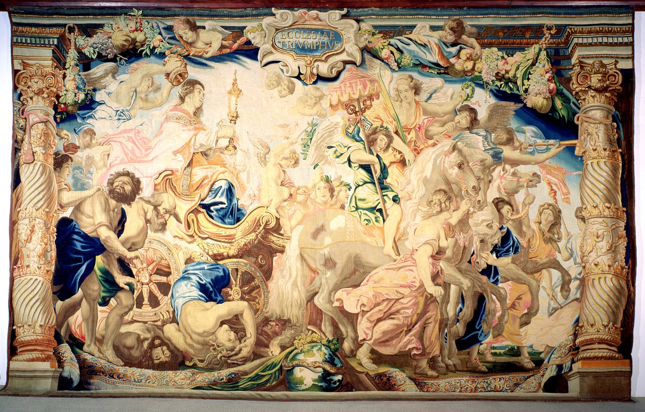 Triumf eucharistie (tapisérie) od Peter Paul Rubens